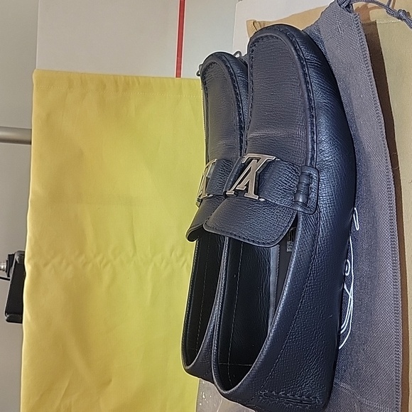 Louis Vuitton Blue leather loafer for men - Picture 11 of 13